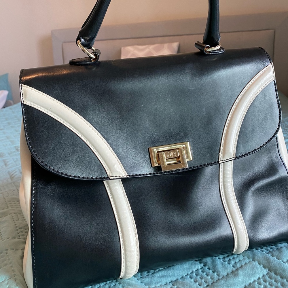 Jackyceline woman handbag.Leather.